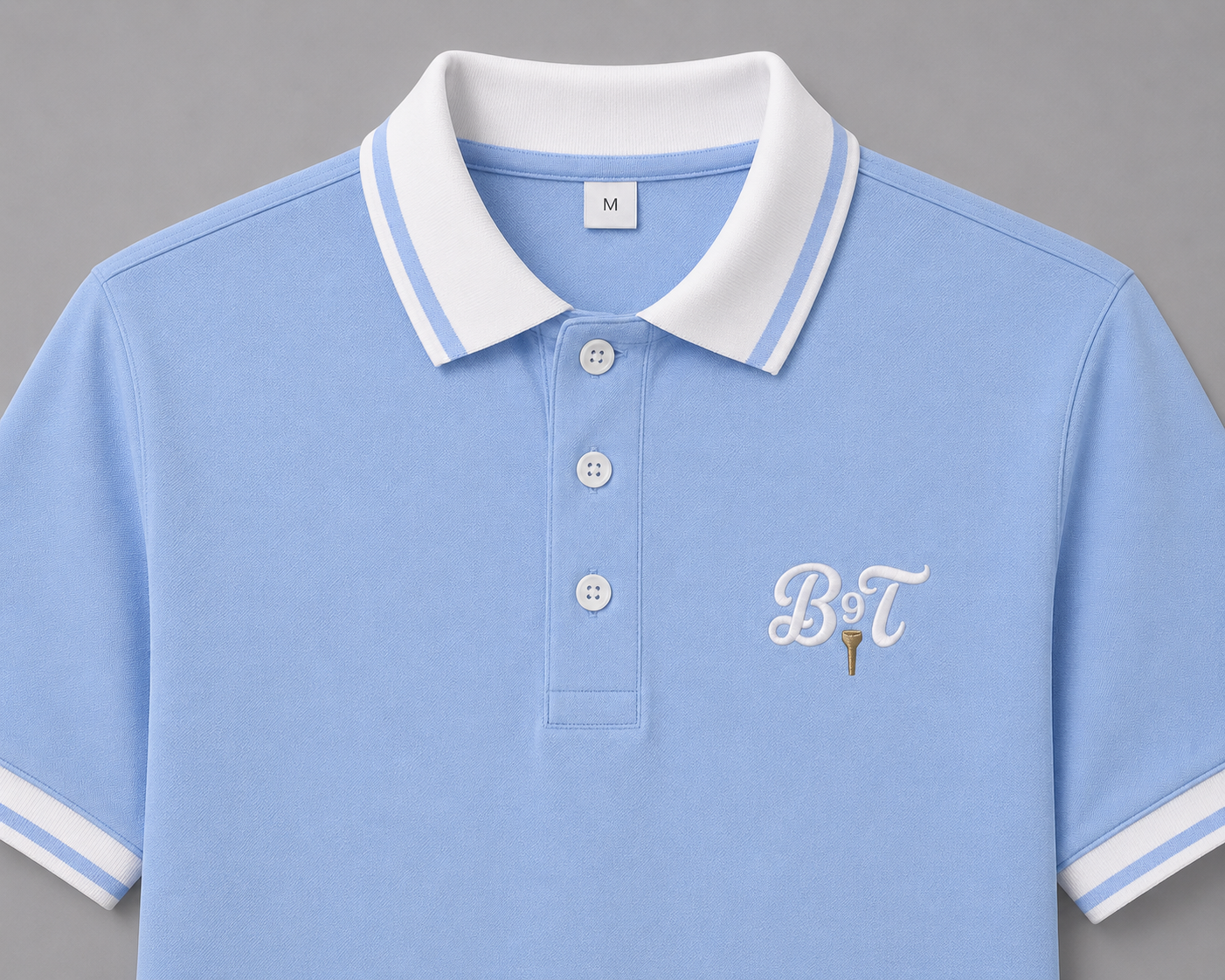 Heritage Polo Carolina Blue / White