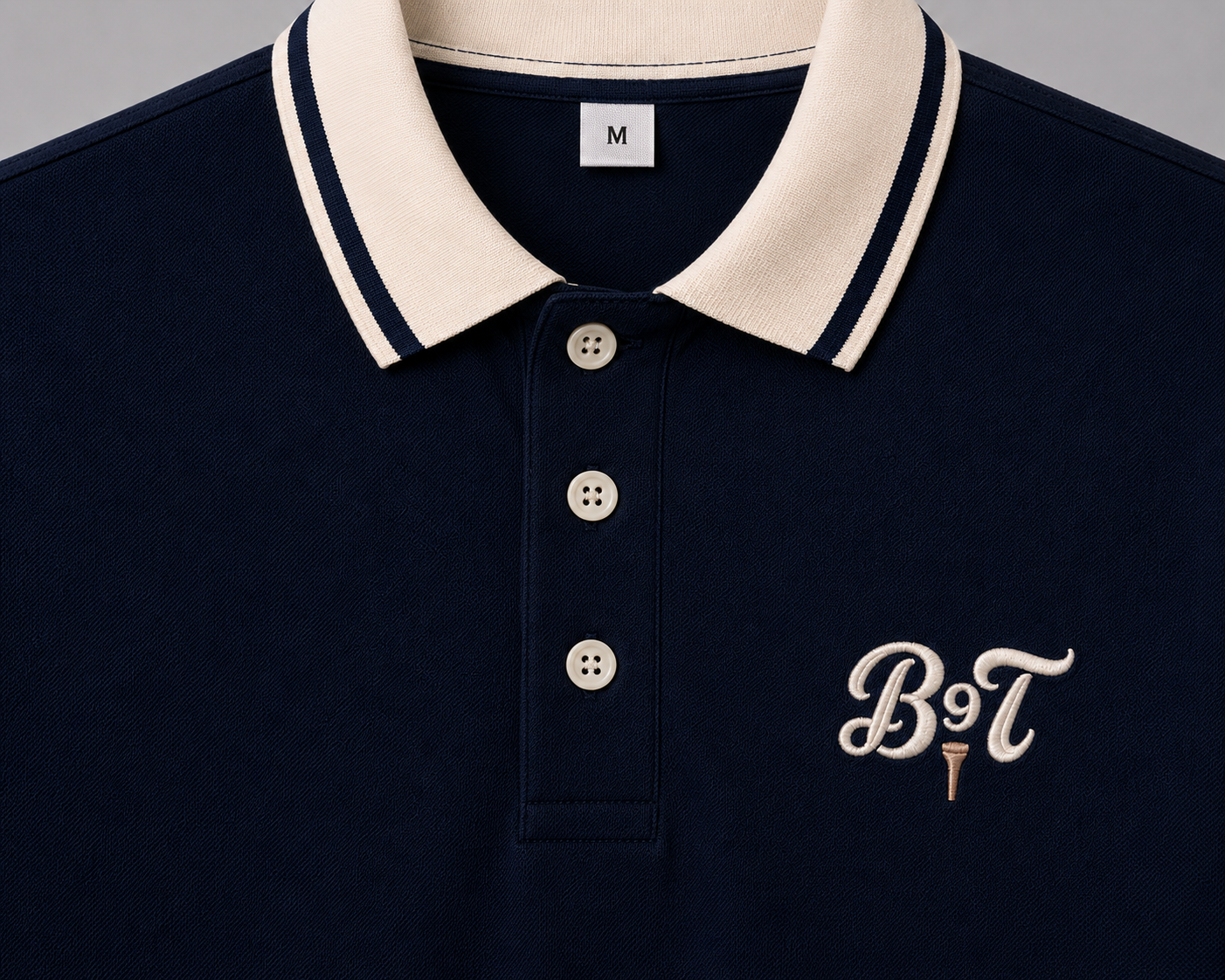 Heritage Polo Navy / Cream