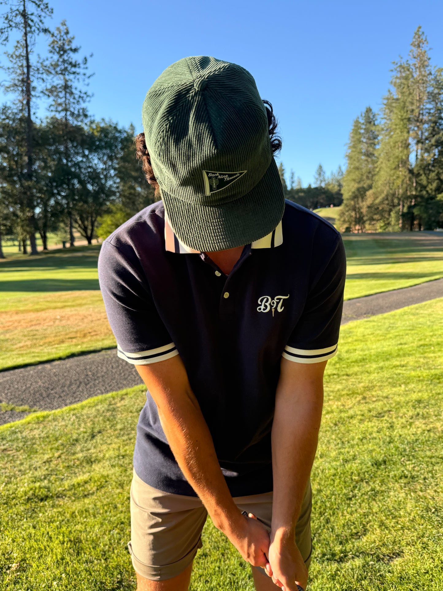 Heritage Polo Midnight Navy & Cream