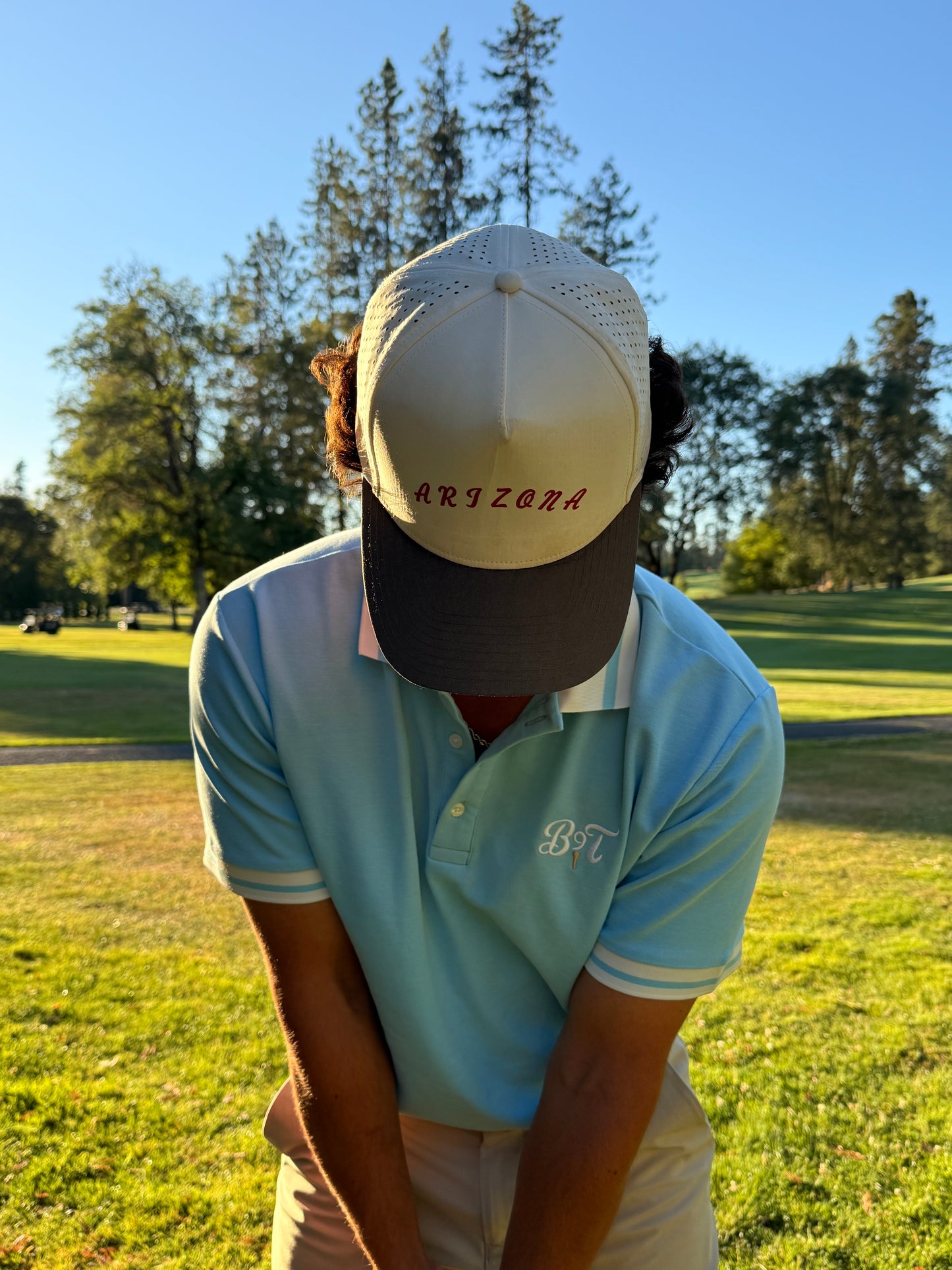 Heritage Polo Carolina Blue & White
